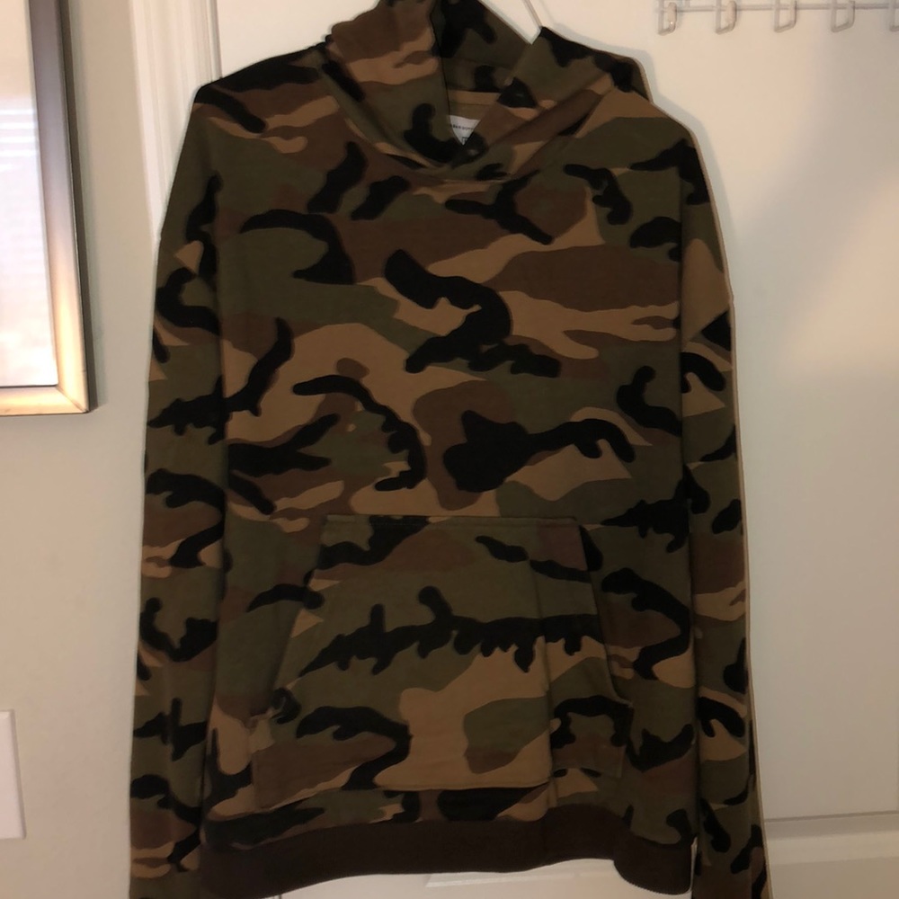 Urban Outfitters men camo hoodie